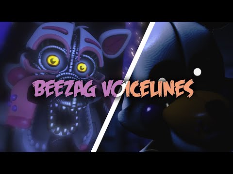 [FNAF/SFM/COLLAB] BeezaG's Voicelines Collab with TK