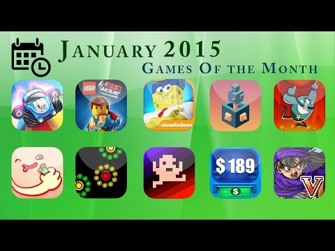 iOS Games Of The Month - January 2015 by iGamesView