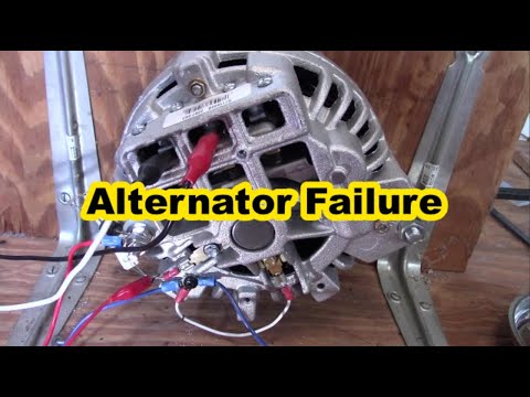 Alternator failure on exercise bike