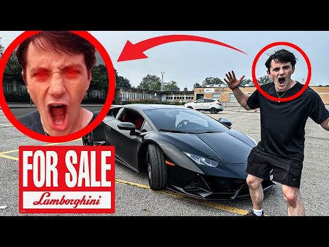 I SOLD STROMEDY'S $500,000 Lamborghini ..... HE GOT SO MAD!!! 😂