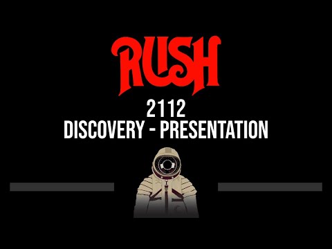 Rush • 2112 • Discovery - Presentation (CC) (Upgraded Video) 🎤 [Karaoke] [Instrumental Lyrics]