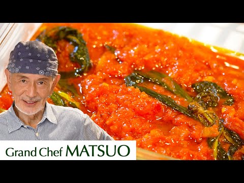 Tomato sauce – Next level recipe with herbs | Kozo Matsuo