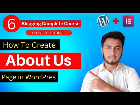 How to Make About us page in wordpress 2022.