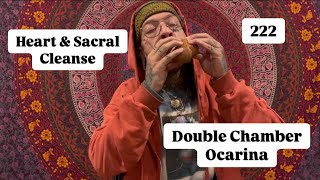 Heart & Sacral Chakra Healing | Double Chamber Ocarina Sound Journey