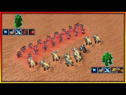 25 Alaraks vs 10 Fenixes, who wins?【Daily StarCraft Brawl】