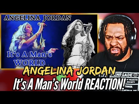 Angelina Jordan LIVE ENHANCED AUDIO cover IT'S A MAN'S WORLD at EL REY | First Time REACTION!