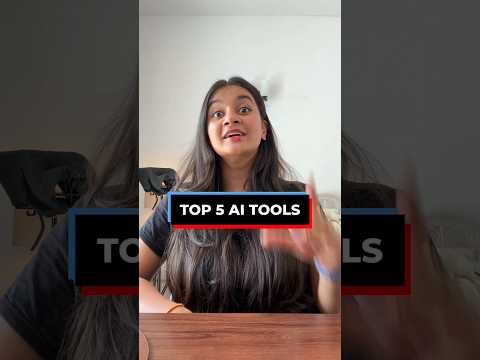 Top AI Tools for YouTubers #aitools #youtubeshorts