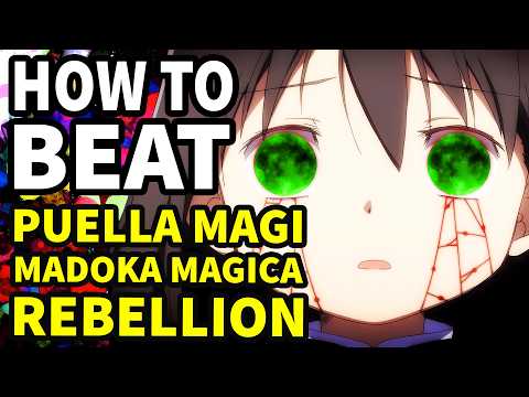 How to beat the HAPPY FAKE REALITY in "Puella Magi Madoka Magica: Rebellion"