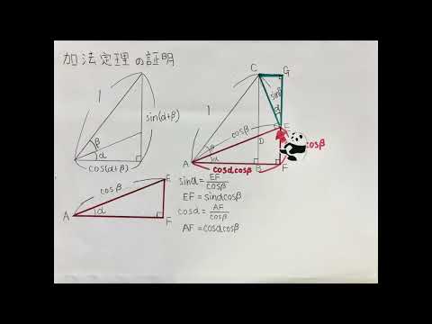 加法定理の証明