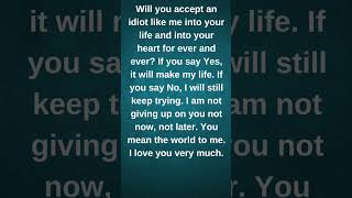 Beautiful love letter #cutelovestatus #romanticvideo #romanticquotes #loveletter #heartfeltmessages