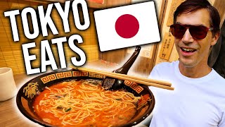 TOKYO: 5 PLACE TO EAT in 1 day in 2025 🇯🇵