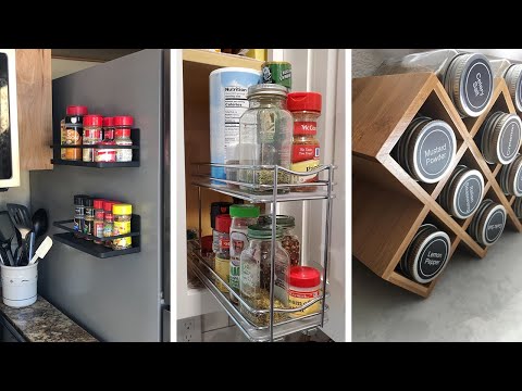 20 Brilliant Spice Rack Ideas For Your Small Kitchen