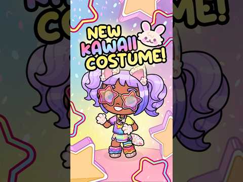 NEW #AvatarWorld Kawaii Gift! 💝 Head to Twinkle NOW to grab a Halloween-style Kawaii costume! #pazu