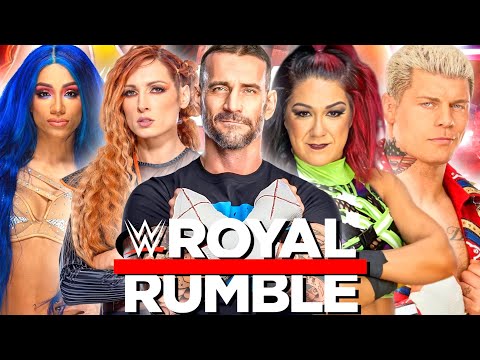 WWE ROYAL RUMBLE 2024 OFFICIAL PREDICTIONS!!