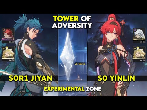 S0R1 Jiyan & S0 Yinlin Sub DPS | Tower of Adversity - 24 Stars | Wuthering Waves.