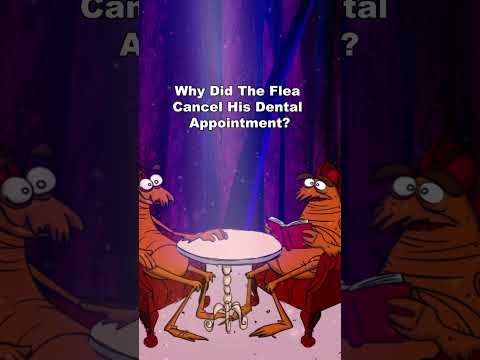 Why Did The Flea Cancel His Dentist Appointment?