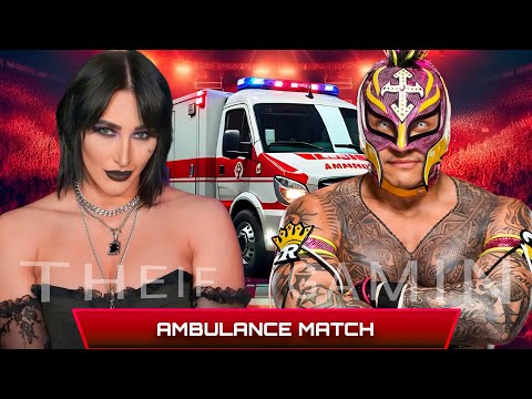 WWE 2K24 • Ambulance Match - Rhea Ripley VS Rey Mysterio | WWE