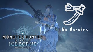 [MHW:IB]激昂ラージャンを7000頭討伐した者の君はゴールデントロフィー　冰気錬成太刀　非火事場　ソロ