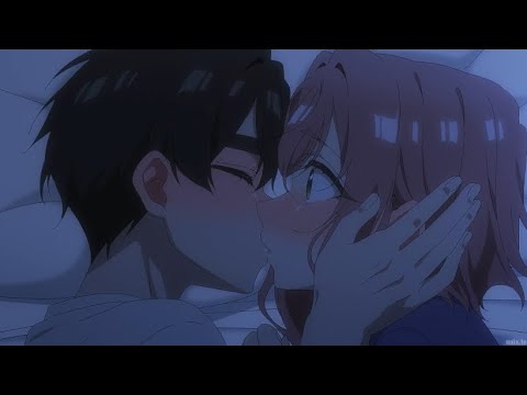 Hakari Cuddle With Rentaro, Karane And Hakari Kissing - The 100 Girlfriends Who Really Love You Ep12