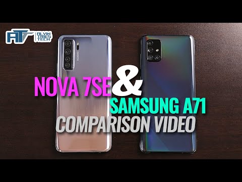 Huawei Nova 7SE & Samsung Galaxy A71 Comparison - High-end midrangers, which one is BEST for you?