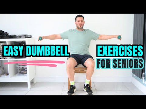 Chair Dumbbell Exercises for Seniors (Stay Active & Independent)