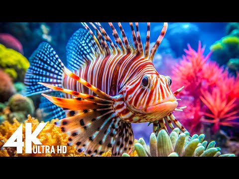 [NEW] 11HR Stunning 4K Underwater Footage, Beautiful Coral Reef Fish in Aquarium(4K Video Ultra HD)