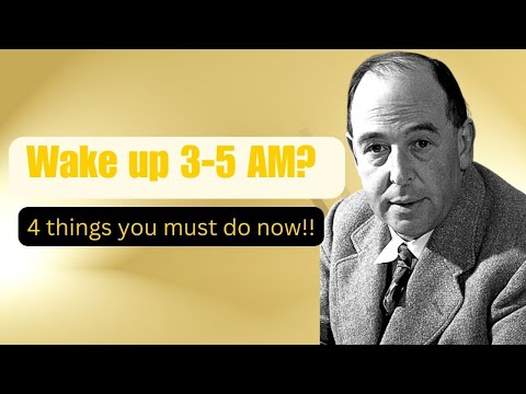 Do you Wake Up between 3 - 5 AM? Four Things You Must Do Immediately