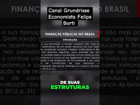 A Evolução do Estado Moderno e Seu Poder (Canal Grundrisse) #economia #Estado #macroeconomia