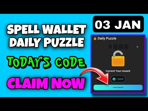 Spell Wallet Daily Puzzle Today 3 January | Spell Wallet Today Puzzle | Spell Wallet Secret Code