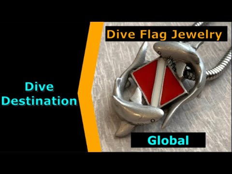 Dive Flag Jewelry - Dive Accessory Spotlight for Scuba.Digital The #1 Online Dive Show