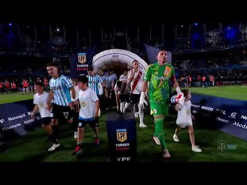 GRAN RECIBIMIENTO AL CAMPEÓN DE LA SUDAMERICANA | Racing vs River Plate