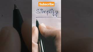 EVALUATE THIS ||MATHS TIPS AND TRICKS || SIMPLIFY || #shorts