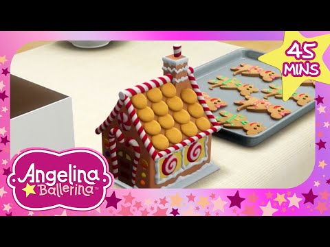 Gingerbread House Fun | Christmas Ballet Celebration | Angelina Ballerina | 9 Story Kids