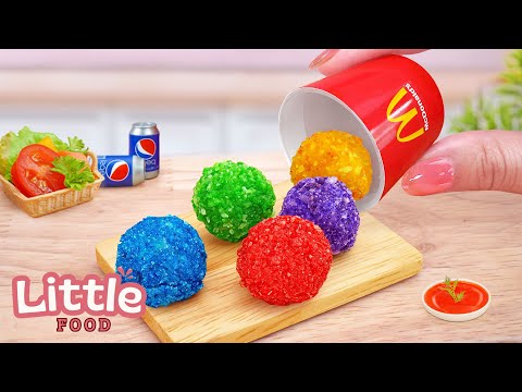 [Special McDonald's Recipe] Magical Crispy Fried Shrimp ❤️ Fast Food Recipes From Little Food