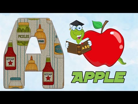 ABC For Kids | A For Apple B For Ball | A To Z Abcd | Nursery rhymes Abc For Kids #atozabcd #atoz