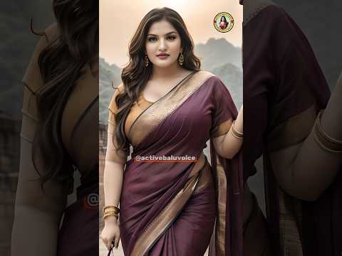 4k Indian Lookbook Ai Model #saree #ytshorts #lookbook #model