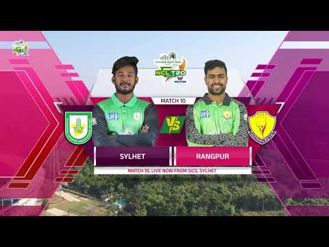 MATCH 10: Highlights | Sylhet vs Rangpur | NCL T20 2024-25