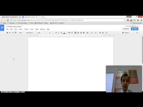 Creating a Google Doc