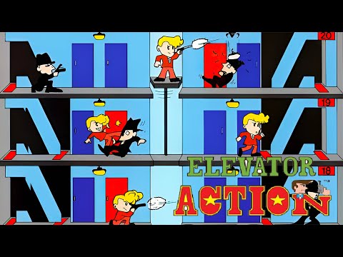 NES game Elevator Action