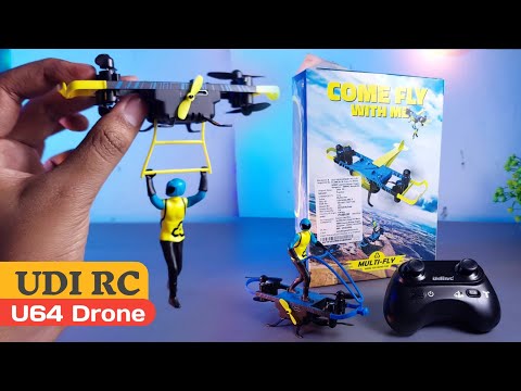 UDI RC U64 Flying motorcycle Drone | 2.4Ghz RC Drones with Auto Hovering Headless Mode