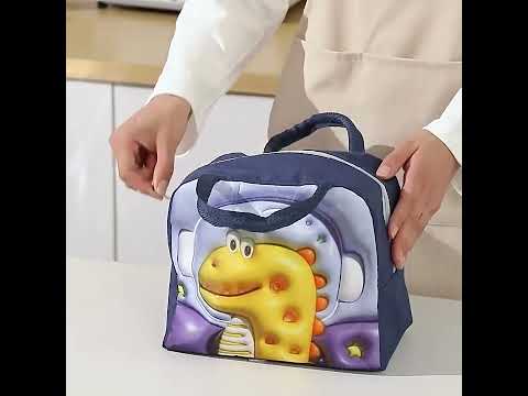 [Little B House] 3D Cute Lunch Bag Insulated Bag Lunch Box Bag Bento Bag Thermal Bag 饭盒袋 便当袋 - KW145