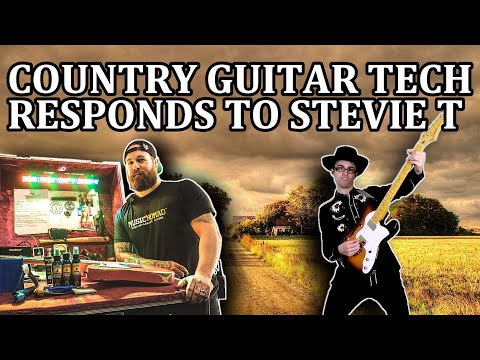 Country Guitar Tech Watches Stevie T's "How To Be Country" Video