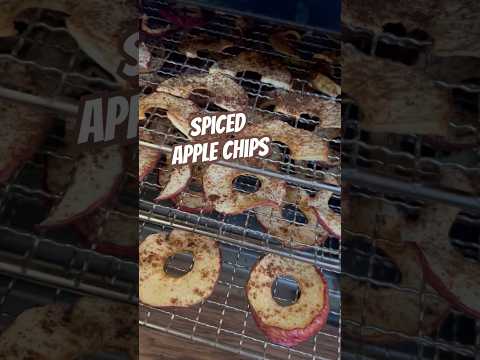 Today on the Homestead: Homemade Spiced Apple Chips | Healthy Snacking Made Easy | Recipe #shorts