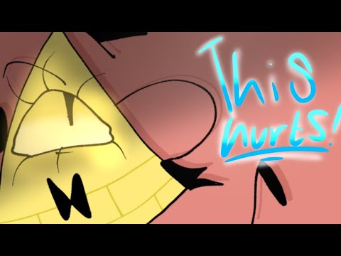 This hurts!// Bill Cipher fananimation // book of bill