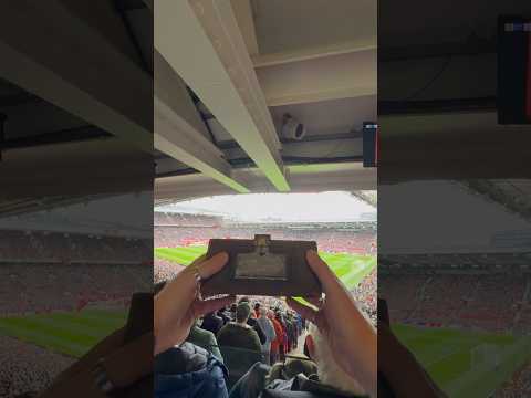 Old Trafford On A 130 Year-Old Panoramic Film Camera ⚽️🎞️ #expiredfilmclub #manutd #football #fyp