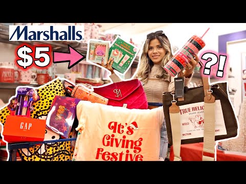 MARSHALLS EARLY CHRISTMAS SHOPPING SPREE! LUXURY JACKPOT