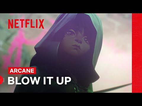 Isha’s Explosive Surprise at a Piltover Checkpoint | Arcane | Netflix Philippines