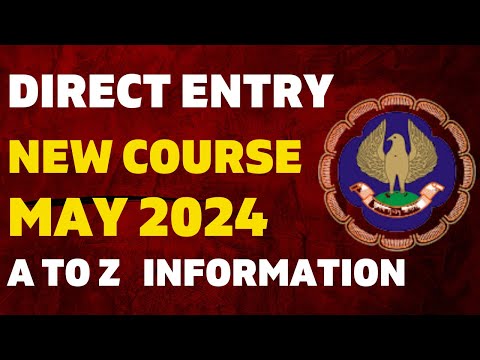 |CA New Course MAY 2024 For Direct Entry Students| A To Z Complete Information For Direct Entry|