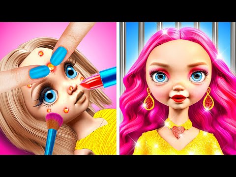 ¡PUAJ! ¡Muñeca Fea Necesita un Cambio de Imagen! Increíbles Trucos de Belleza para tu Barbie