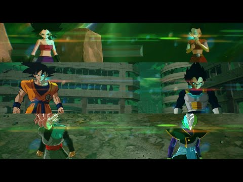 Dragon Ball Sparking Zero - All Fusions Transformations (In Game)